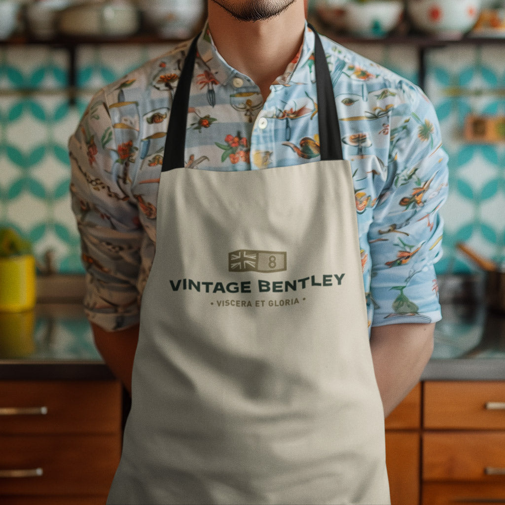 Vintage Bentley Logo Apron - Beige