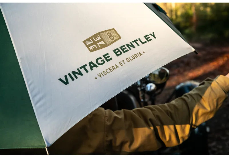Vintage Bentley Two Tone Driver Umbrella